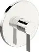 HANSA-Einhebelmischer-Fertigmontageset-fuer-Brausebatterie-HANSALOFT-8773-Rosette-rund-Chrom-87739003 gallery number 1